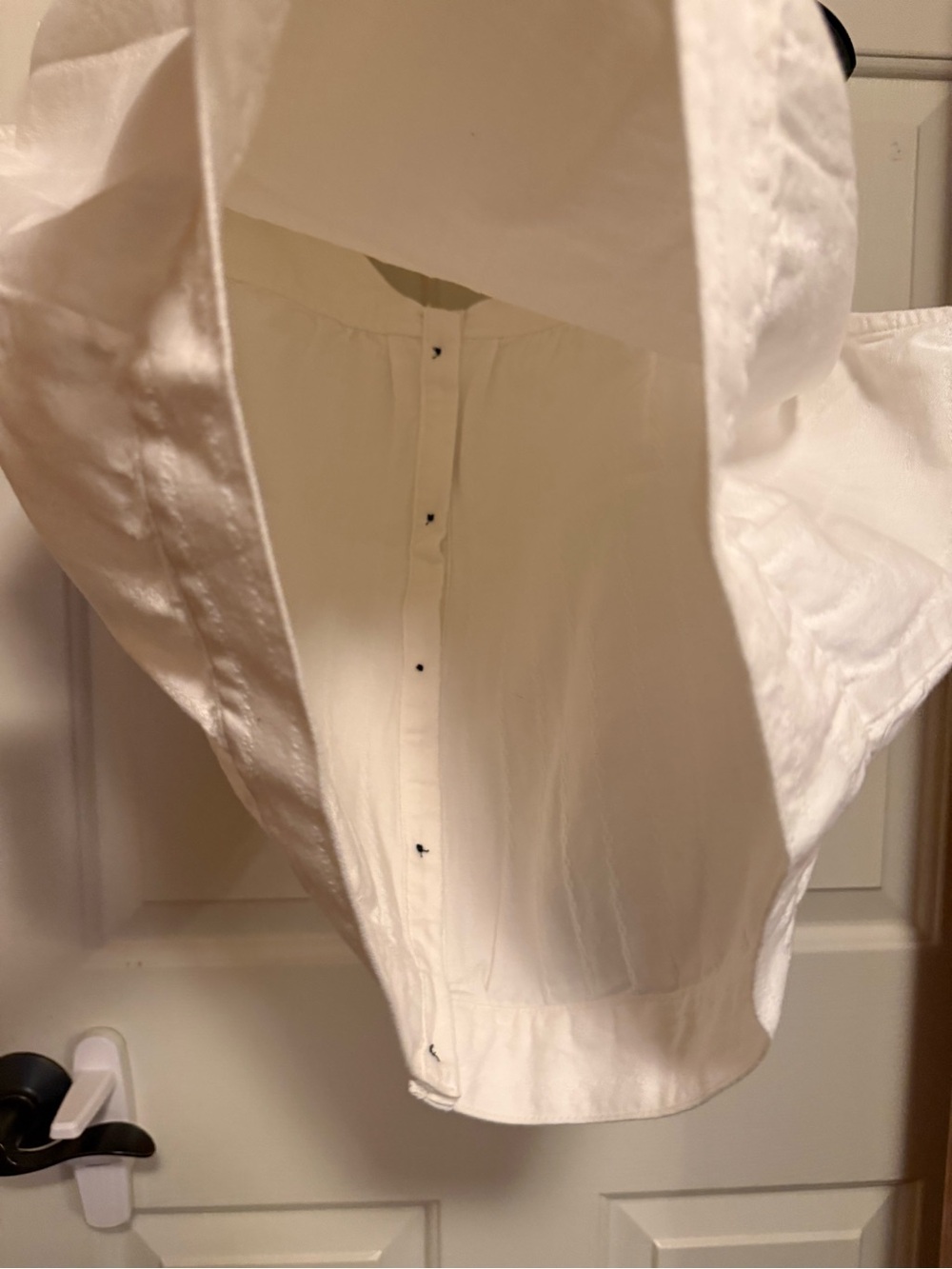 Lee White Sleeveless Button-Front Vest - Picture 10 of 17